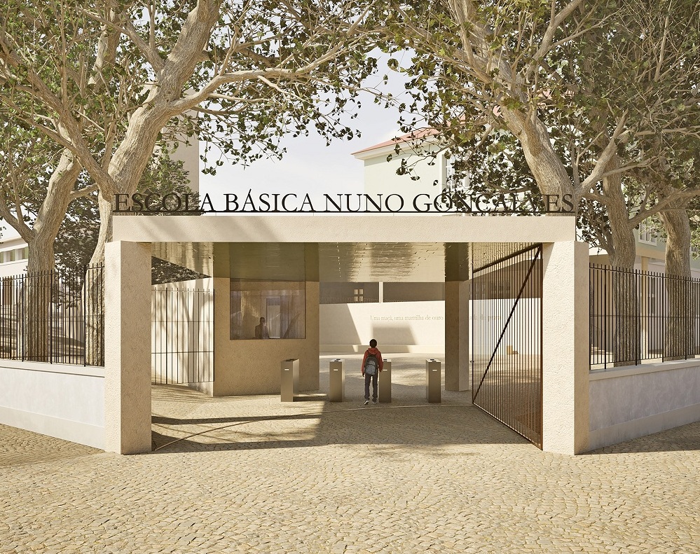 Appleton e Domingos, Arquitectos e BFJ, Arquitectos vencem concurso para a Escola Básica Nuno Gonçalves, Lisboa